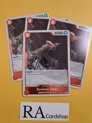 Roronoa Zoro Rare Playset OP04-015 Kingdoms of Intrigue OP04 One Piece