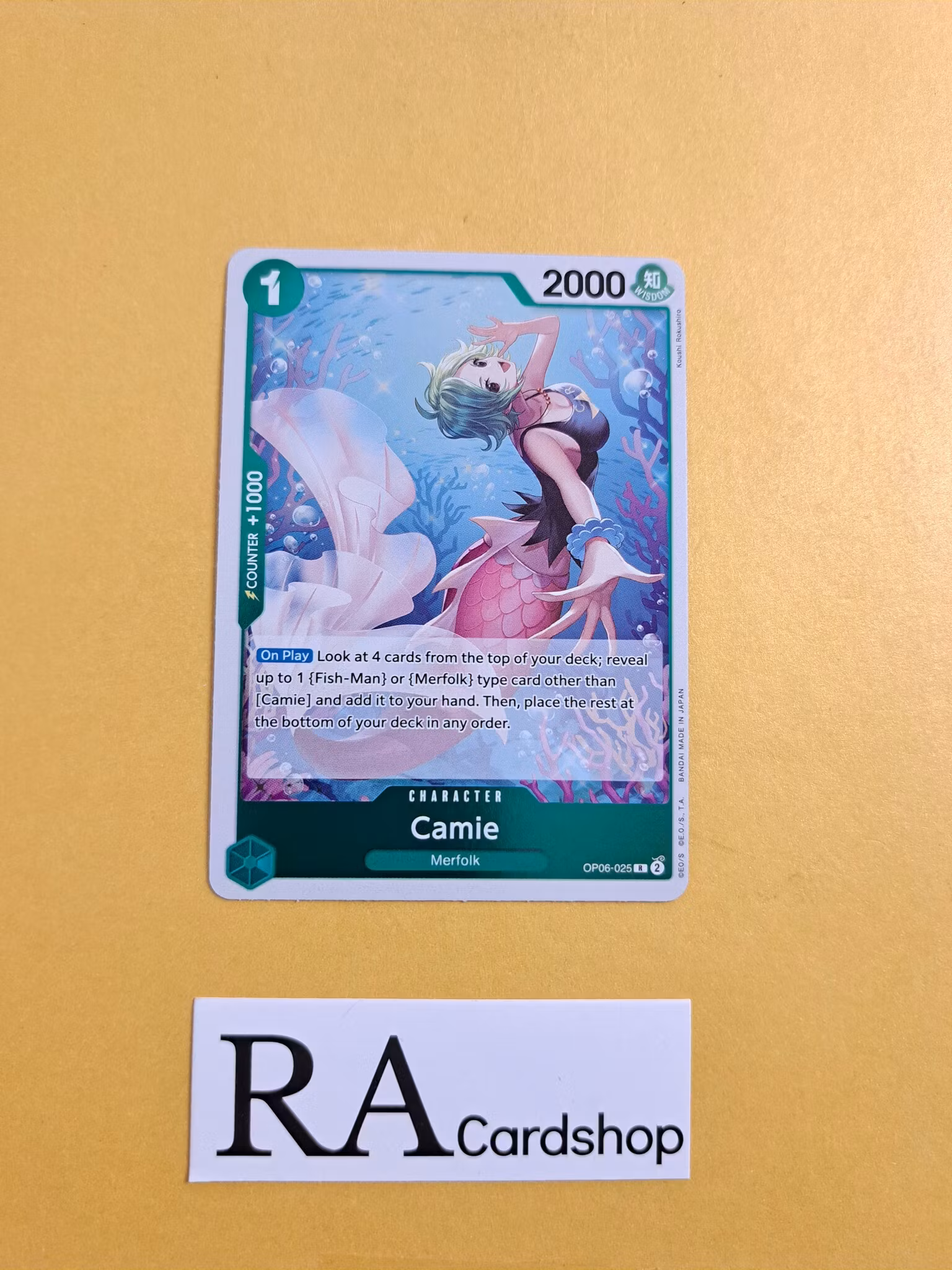 Camie Rare OP06-025 Wings of the Captain OP06 One Piece