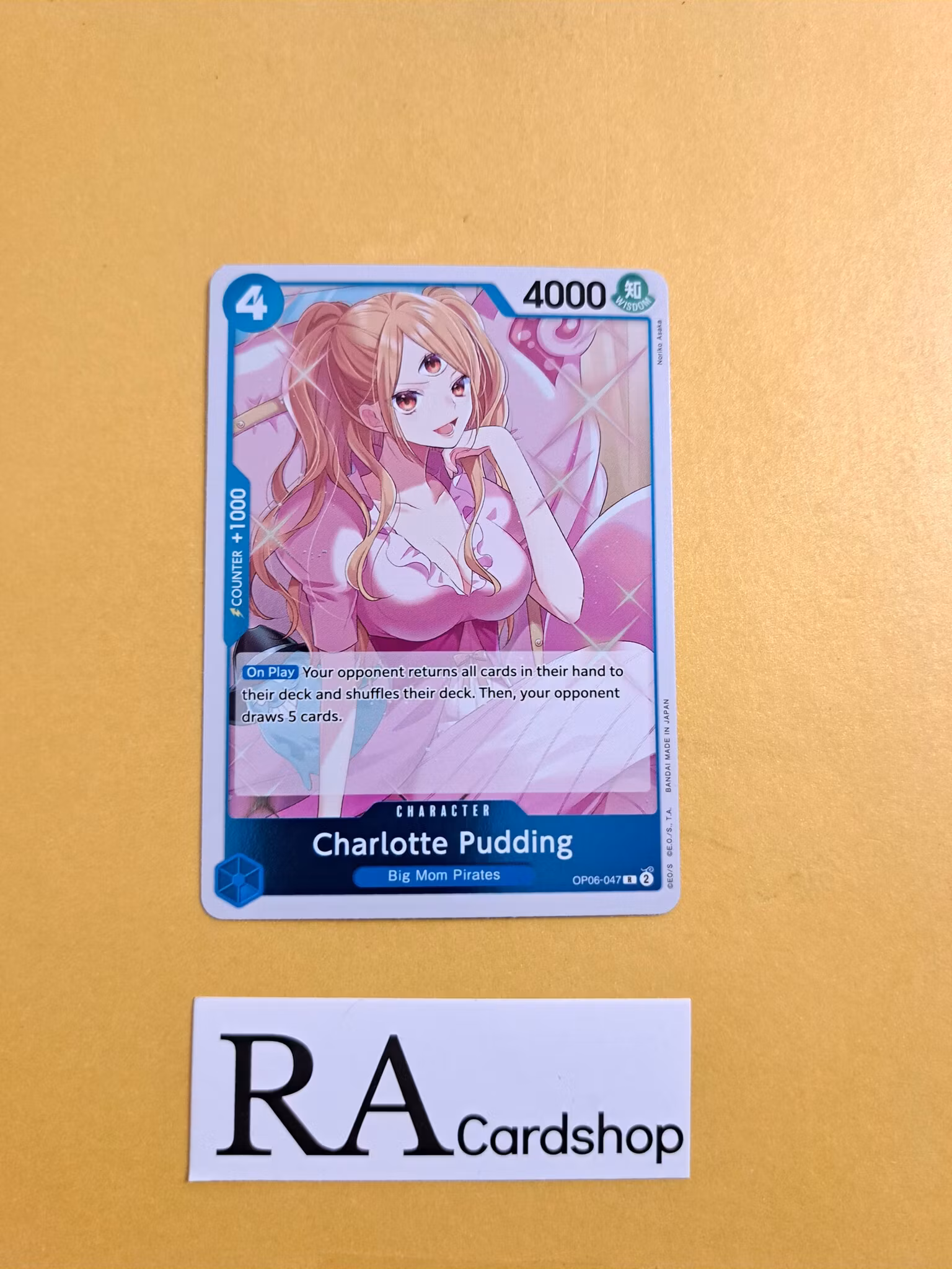 Charlotte Pudding Rare OP06-047 Wings of the Captain OP06 One Piece