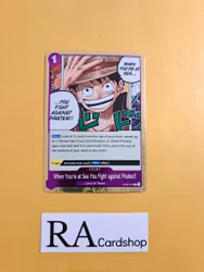 When You re at Sea You Fight against Pirates!! Rare OP05-076 Awakening of the New Era OP05 One Piece