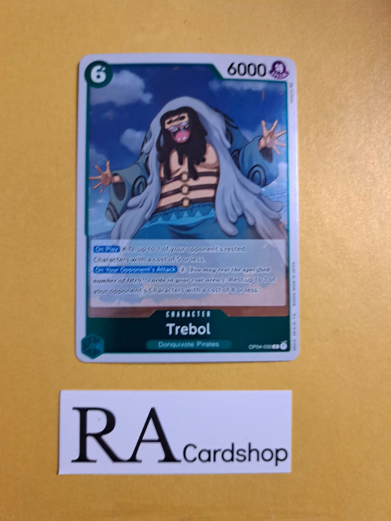 Trebol Rare OP04-030 Kingdoms of Intrigue OP04 One Piece