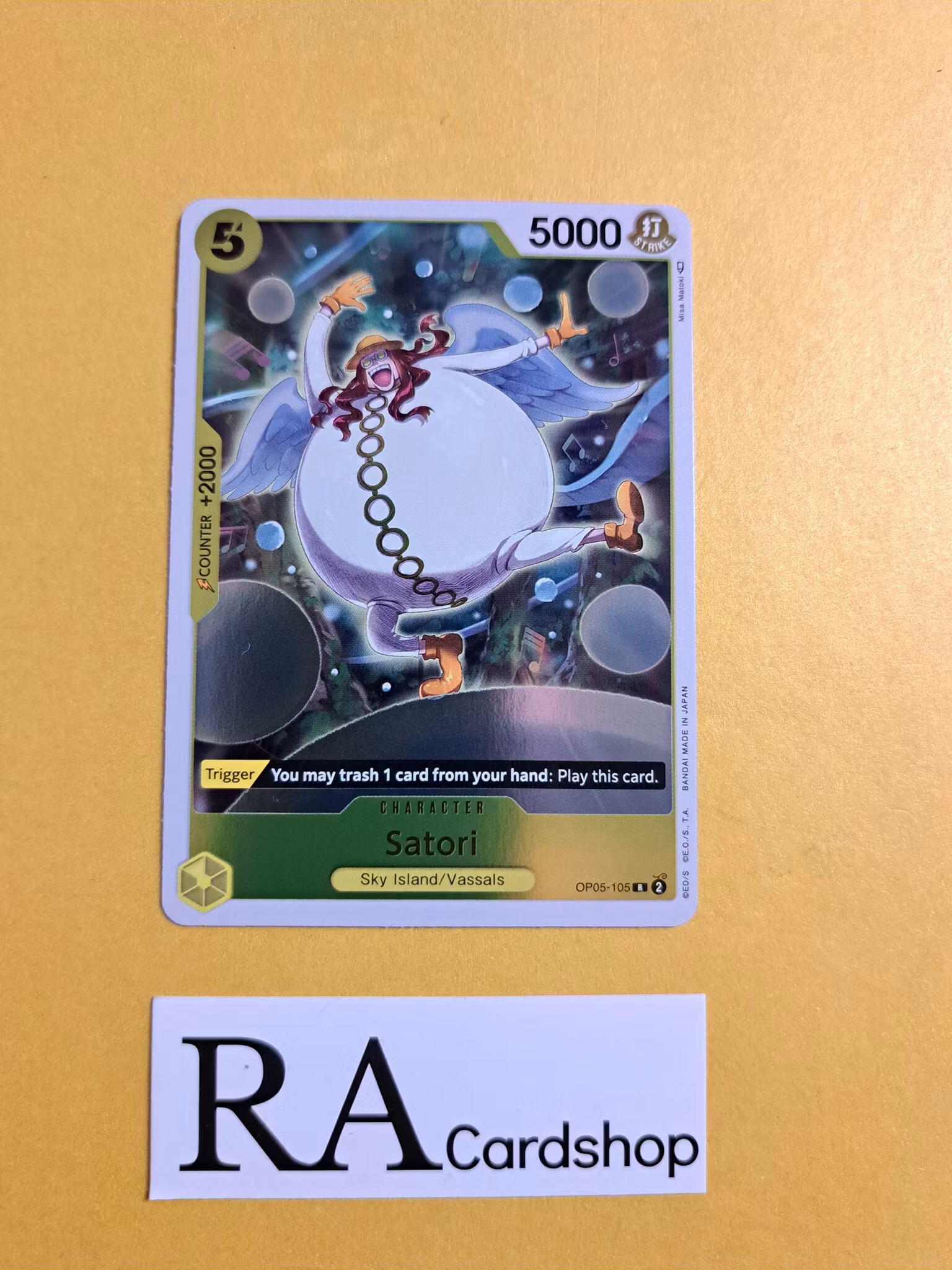 Satori Rare OP05-105 Awakening of the New Era OP05 One Piece