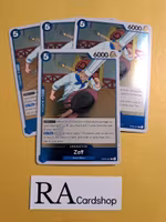 Zeff Rare Playset OP03-047 Pillar of Strenght One Piece Card Game