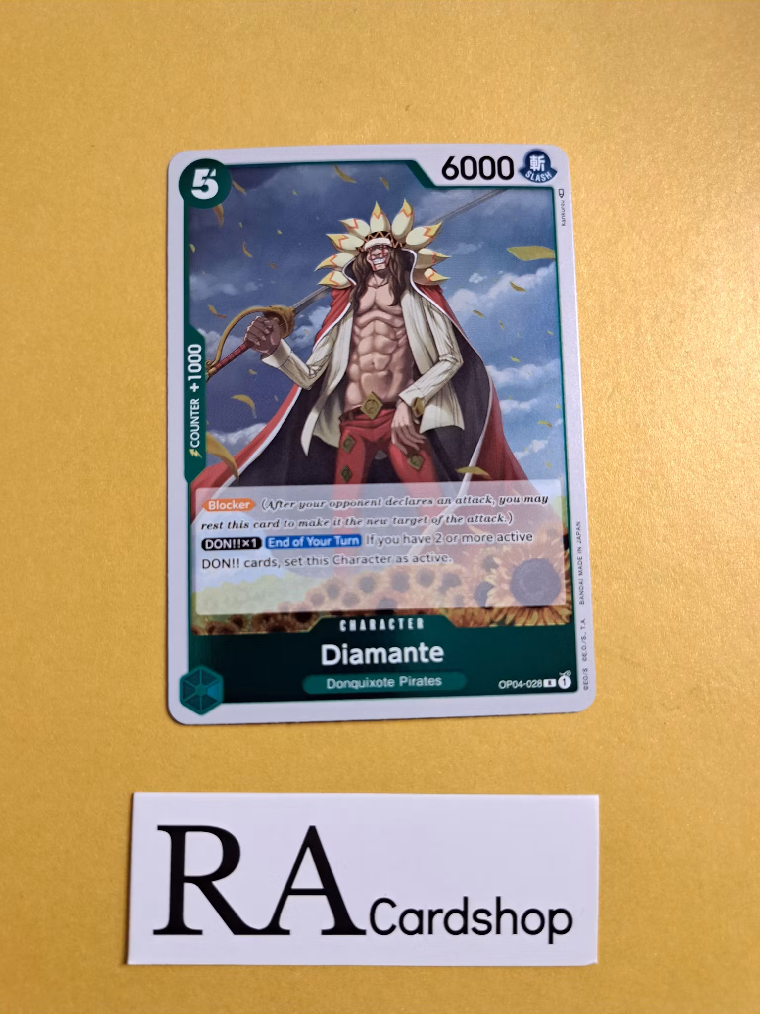 Diamanthe Rare OP04-028 Kingdoms of Intrigue OP04 One Piece