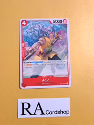 Adio Uncommon OP03-002 Pillar of Strenght One Piece Card Game