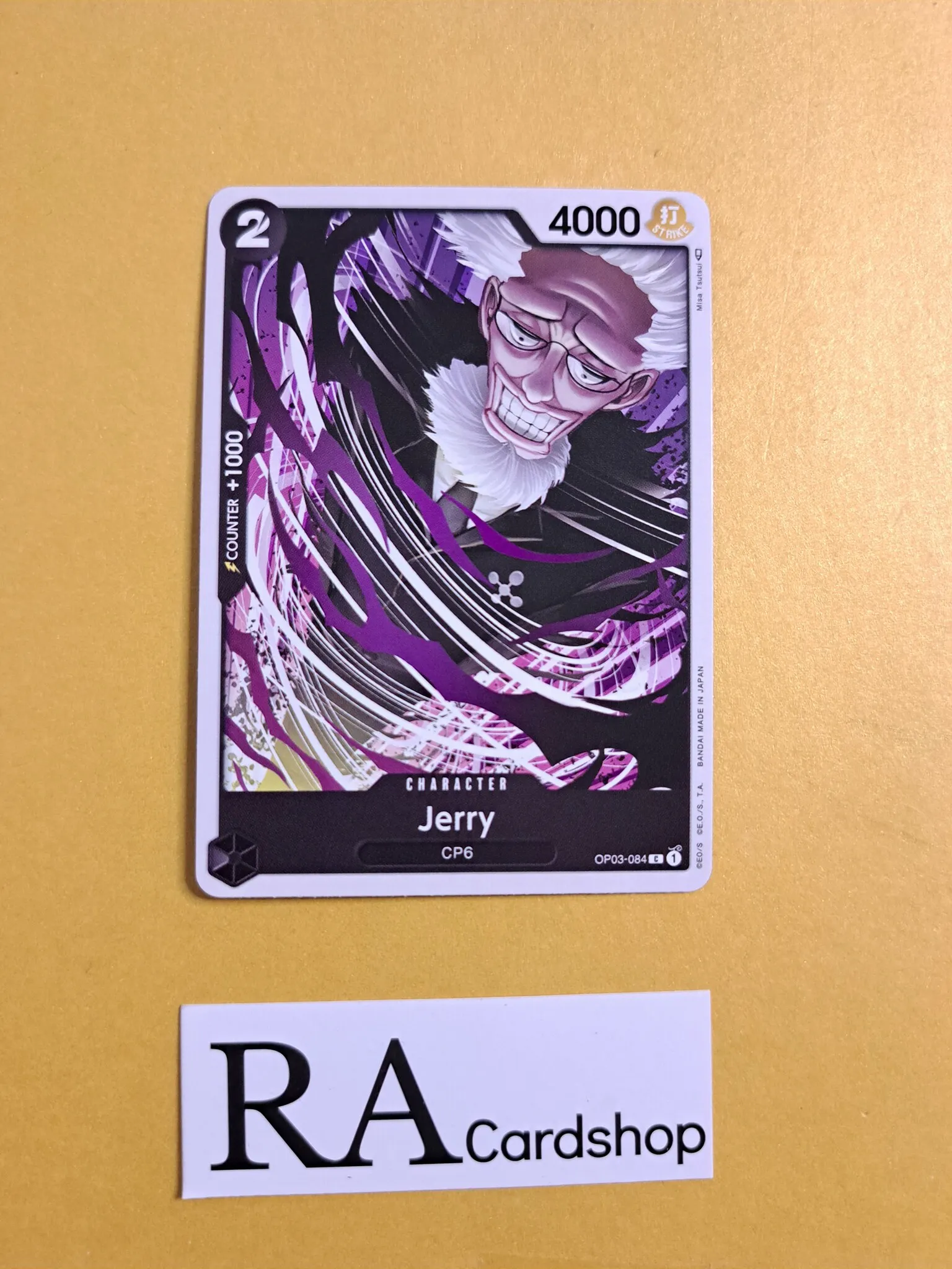 Jerry Common OP03-084 Pillar of Strenght One Piece Card Game - RA Cardshop
