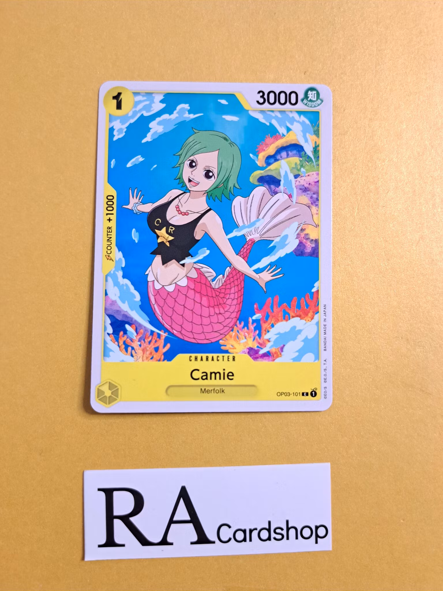 Camie Common OP03-101 Pillar of Strenght One Piece Card Game