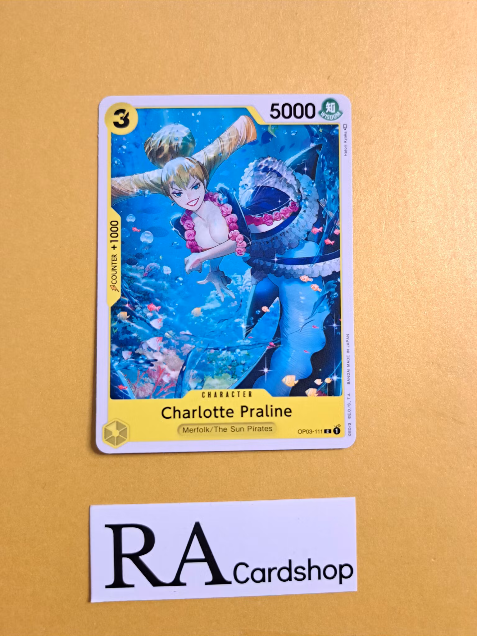 Charlotte Praline Common OP03-111 Pillar of Strenght One Piece Card Game