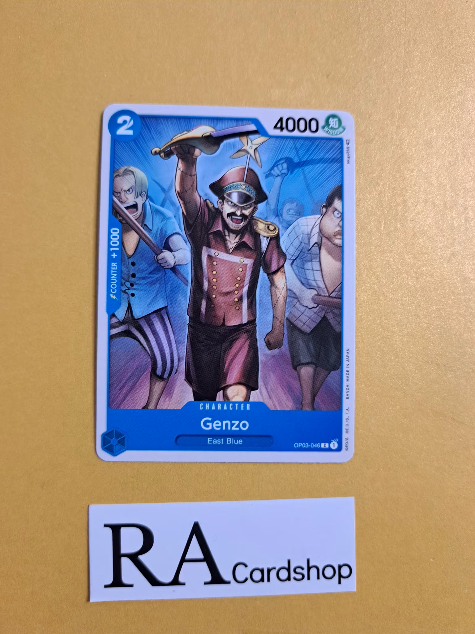 Genzo Common OP03-046 Pillar of Strenght One Piece Card Game