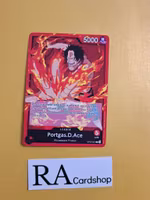 Portgas.D.Ace Leader OP03-001 Pillar of Strenght One Piece Card Game