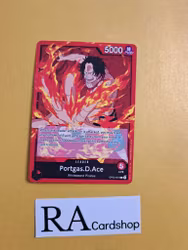 Portgas.D.Ace Leader OP03-001 Pillar of Strenght One Piece Card Game