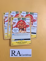 Tropical Torment Common Full Playset OP03-120 Pillar of Strenght One Piece Card Game