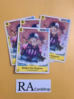 Bobbin the Disposer Common Full Playset OP03-103 Pillar of Strenght One Piece Card Game