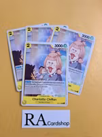 Charlotte Chiffon Common Full Playset OP03-109 Pillar of Strenght One Piece Card Game