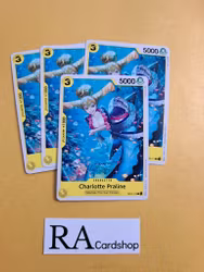 Charlotte Praline Common Full Playset OP03-113 Pillar of Strenght One Piece Card Game