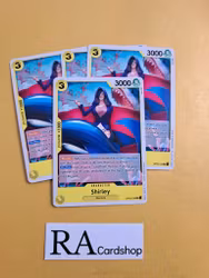 Shirey Uncommon Full Playset OP03-104 Pillar of Strenght One Piece Card Game