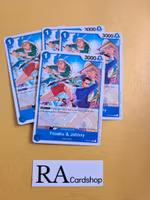 Yosaku & Johnny Common Full Playset OP03-053 Pillar of Strenght One Piece Card Game