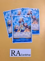 Usopps Pirate Crew Common Full Playset OP03-042 Pillar of Strenght One Piece Card Game