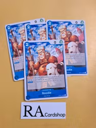 Boodle Uncommon Full Playset OP03-050 Pillar of Strenght One Piece Card Game