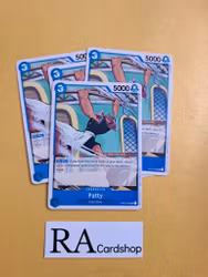 Patty Uncommon Full Playset OP03-049 Pillar of Strenght One Piece Card Game