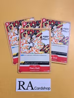 Fiery Doll Common Full Playset OP03-019 Pillar of Strenght One Piece Card Game