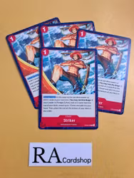Striker Common Full Playset OP03-020 Pillar of Strenght One Piece Card Game