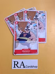Blamenco Uncommon Full Playset OP03-011 Pillar of Strenght One Piece Card Game