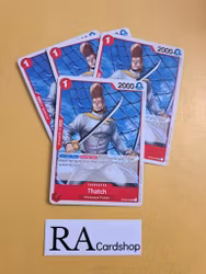 Thatch Uncommon Full Playset OP03-005 Pillar of Strenght One Piece Card Game