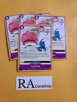 Top Knot Uncommon Full Playset OP03-074 Pillar of Strenght One Piece Card Game
