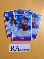 Zambai Uncommon Full Playset OP03-063 Pillar of Strenght One Piece Card Game