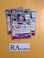 Hull Dismantler Slash Common Full Playset OP03-073 Pillar of Strenght One Piece Card Game
