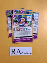 Hull Dismantler Slash Common Full Playset OP03-073 Pillar of Strenght One Piece Card Game