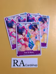 Kiwi & Mozu Common Full Playset OP03-061 Pillar of Strenght One Piece Card Game