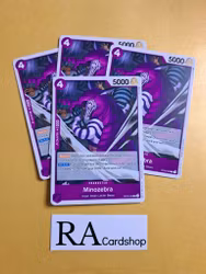 Minozebra Common Full Playset OP03-068 Pillar of Strenght One Piece Card Game