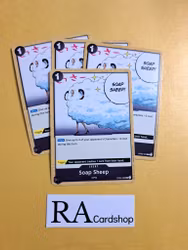 Soap Sheep Common Full Playset OP03-095 Pillar of Strenght One Piece Card Game