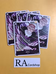 Jerry Common Full Playset OP03-084 Pillar of Strenght One Piece Card Game