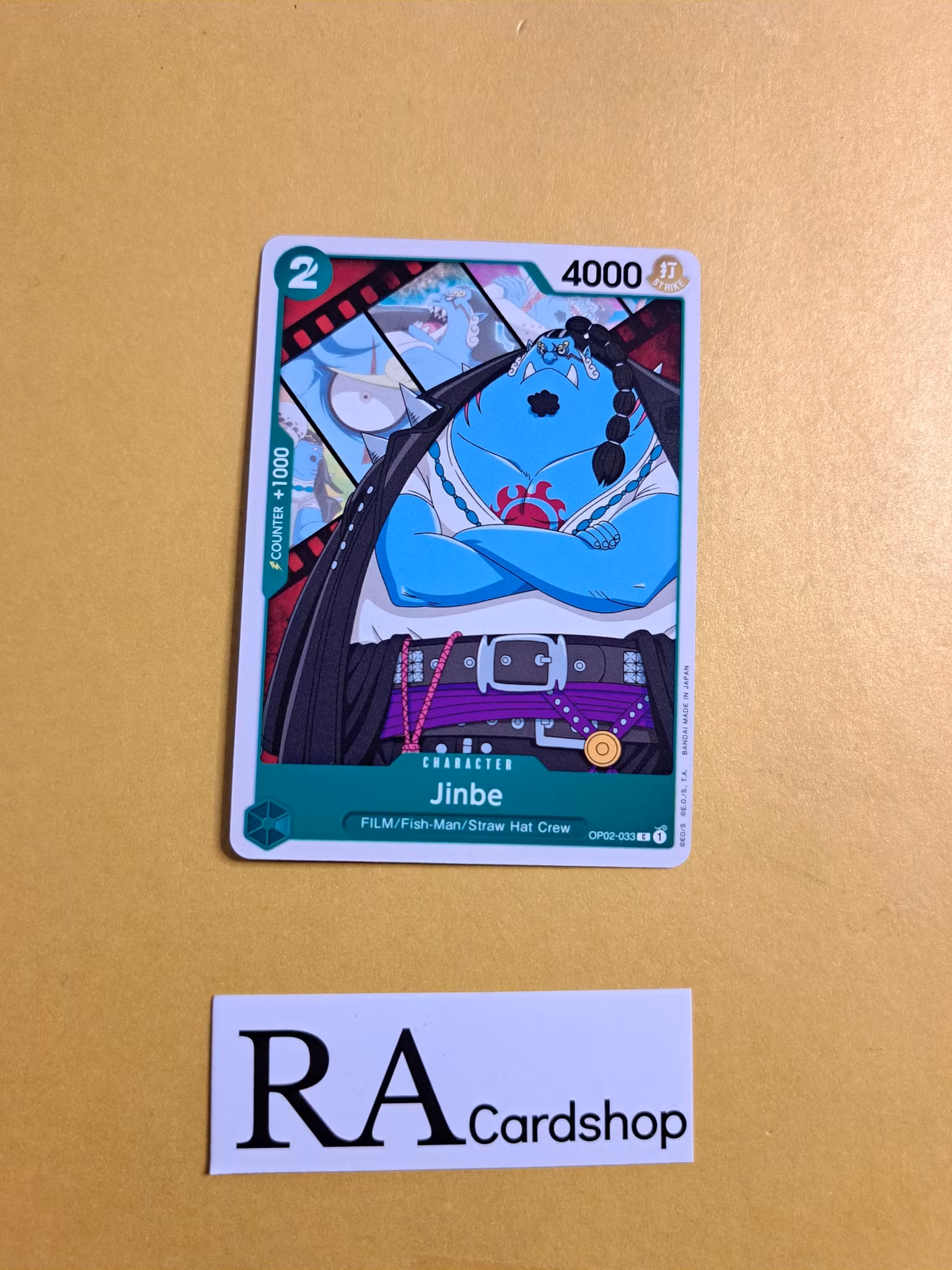 Jinbe Common OP02-033 Paramount War One Piece Card Game