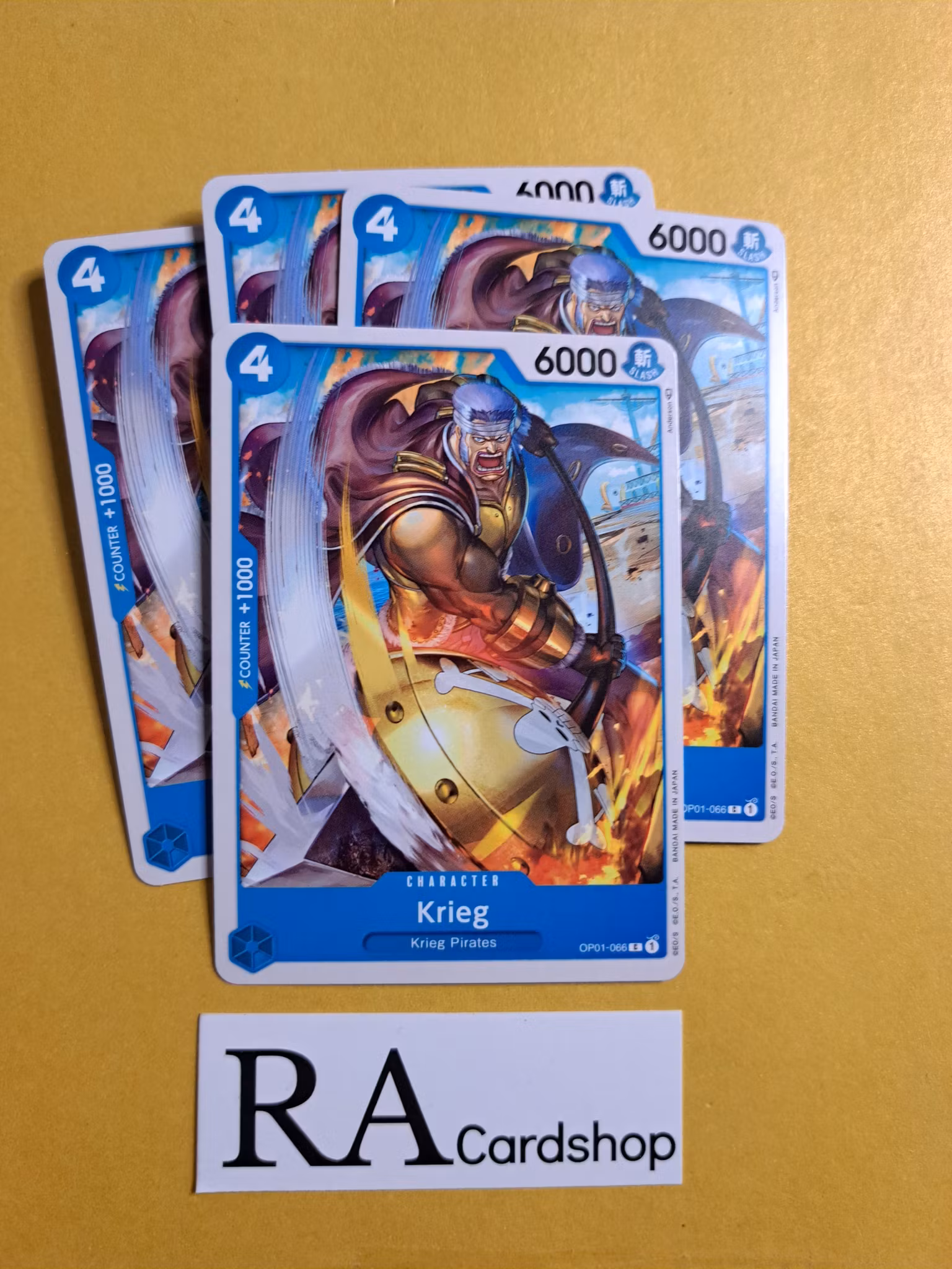 Kreig Common Playset OP01-066 Romance Dawn One Piece