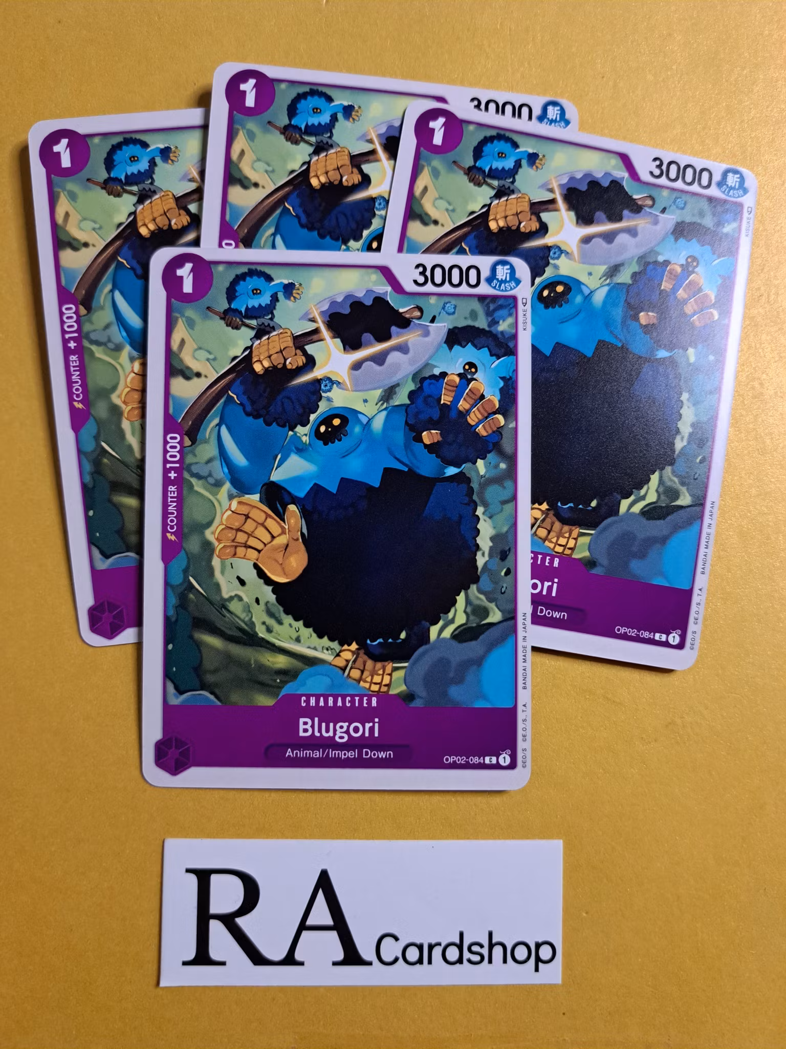 Blugori Common Playset OP02-084 Paramount War One Piece Card Game