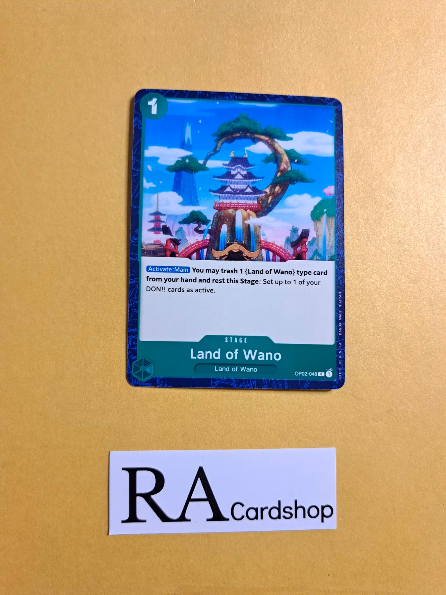 Land of Wano Common OP02-048 Paramount War One Piece Card Game