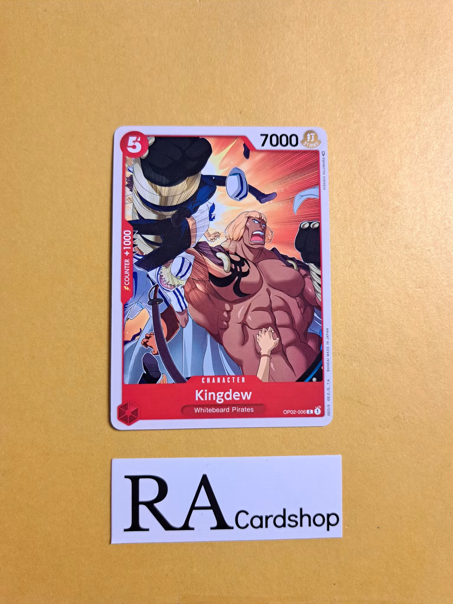 Kingdew Common OP02-006 Paramount War One Piece Card Game