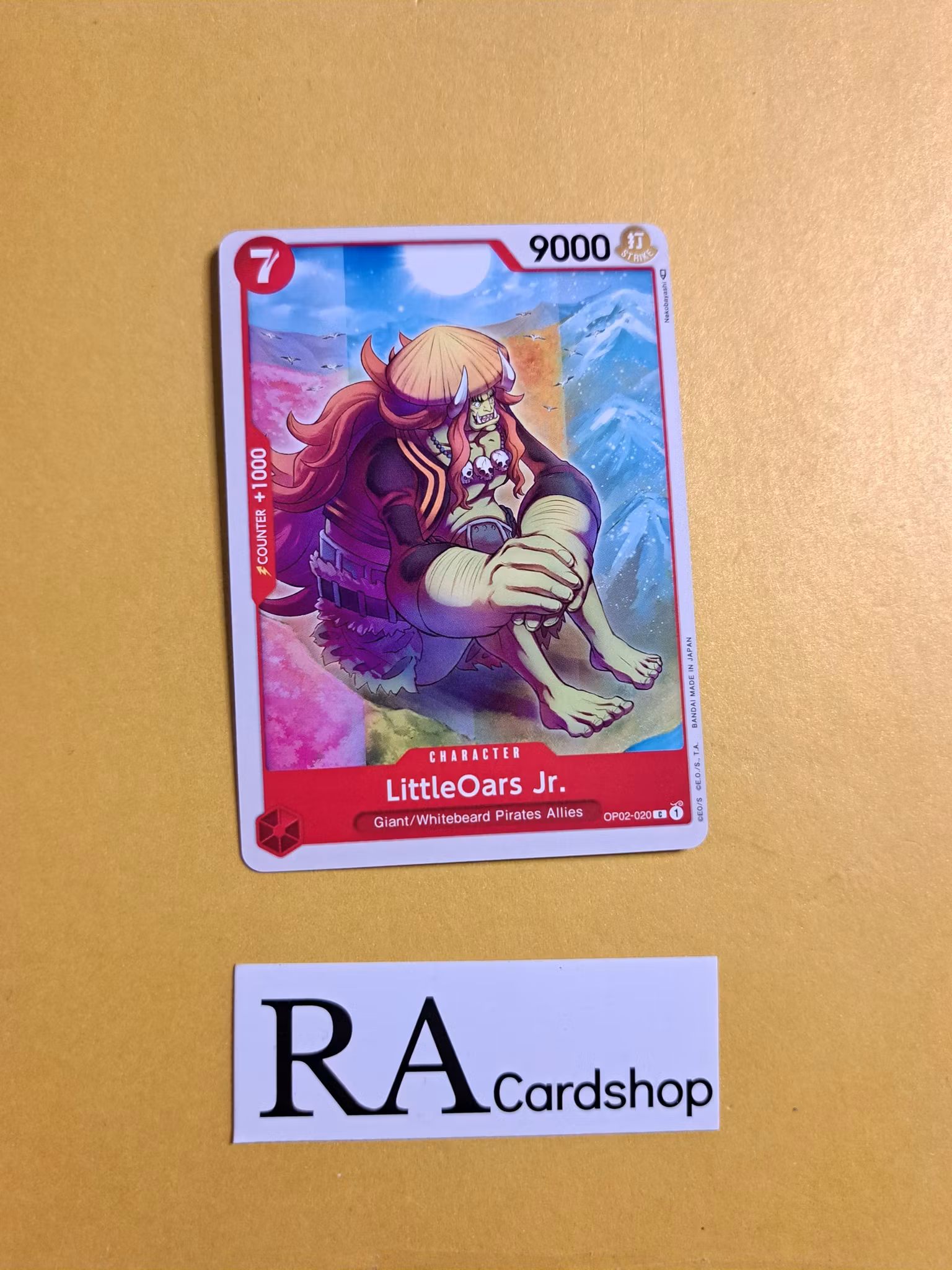 LittleOars Jr. Common OP02-020 Paramount War One Piece Card Game