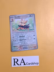 Herdier Reverse Holo Common 171/197 Obsidian Flames Pokemon
