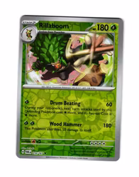 Rillaboom Reverse Holo Uncommon 016/167 Twilight Masquerade Pokemon