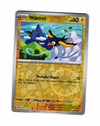 Wattrel Reverse Holo Common 075/167 Twilight Masquerade Pokemon