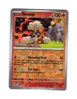 Torkoal Reverse Holo Common 030/167 Twilight Masquerade Pokemon