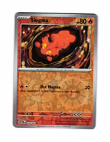 Slugma Reverse Holo Common 028/167 Twilight Masquerade Pokemon