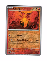 Chi-Yu Reverse Holo Uncommon 039/167 Twilight Masquerade Pokemon