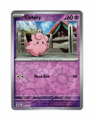 Clefairy Reverse Holo Common 078/167 Twilight Masquerade Pokemon