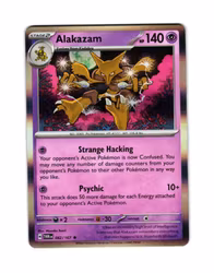 Alakazam Holo Rare 082/167 Twilight Masquerade Pokemon